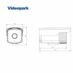 VP-IPC-IRQ2200WHMQP - دوربین تحت شبکه ۲ مگاپیکسل VideoPark - دارای Starlight