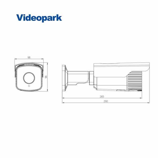 VP-IPC-IRQ3400MCP - دوربین تحت شبکه ۴ مگاپیکسل VideoPark